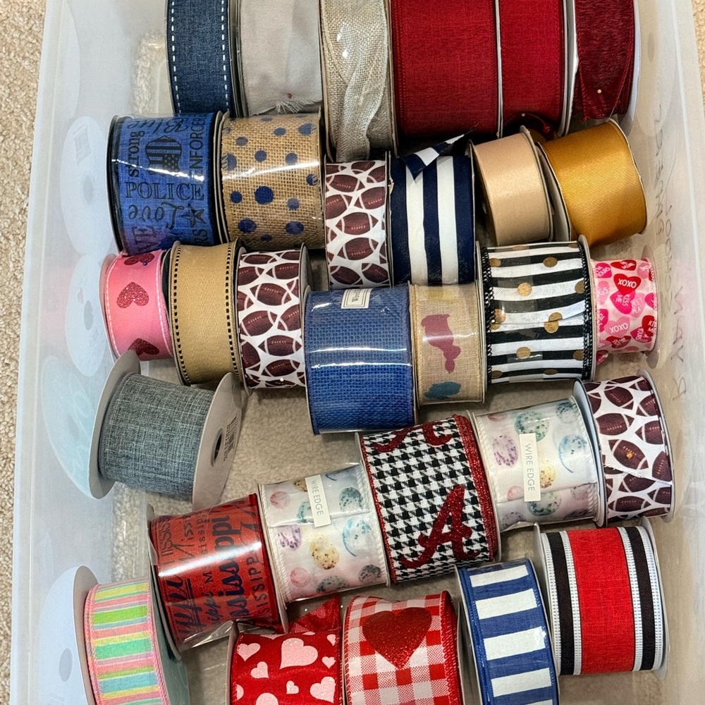 Assorted Decorative Ribbon Collection
